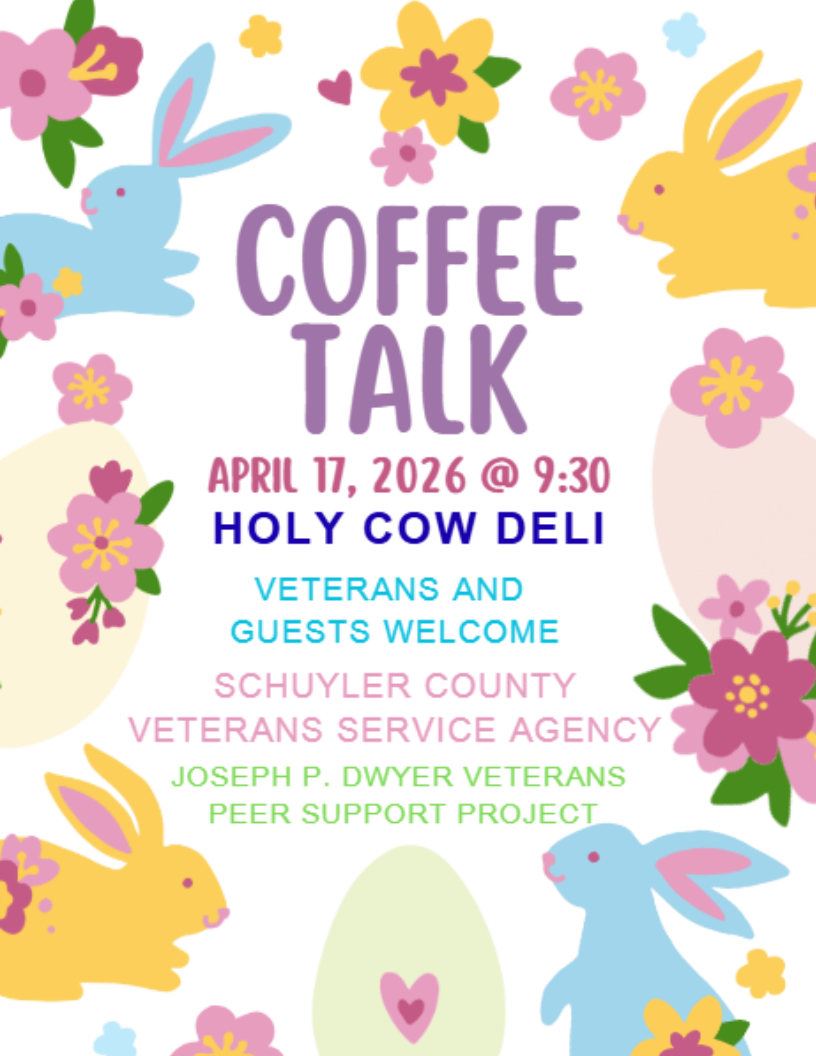 April 2026 Coffee Talk Flyer