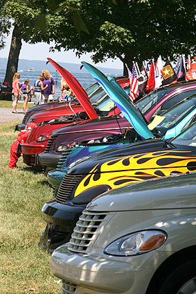 Italian Festival car show